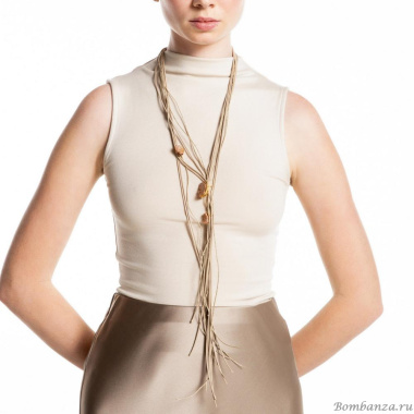 Колье Katerina Vassou, Happiness, с друзой агата, KV25.1-403164GSALMON розовый